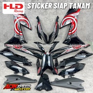 “SIAP TANAM” HONDA RSX150 BATMAN COVER SET/ RSX PURBA BATMAN COVER SET/ RSX150 BATMAN HITAM MERAH BI