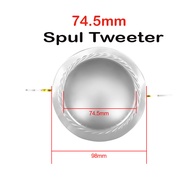 terbaru 74.5mm Spull Twitter Voice Coil Audio titanium film COD hifi Speaker Tweeter bisa cod