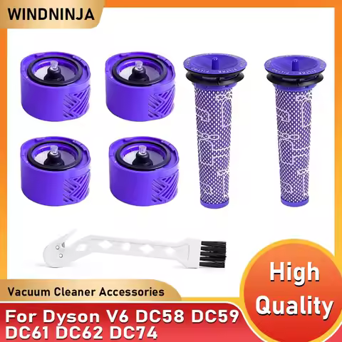 Hepa Post Filters For Dyson V6 DC58 DC59 DC61 DC62 DC74 Animal Absolute Cordless Vacuum Cleaner Repl