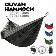 Duyan Foldable Hammock Duyan Double Outdoor Travel Hammock Portable Hammock