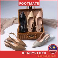 Footmate Women Low Heels Shoes Women Flat Shoes Ladies Sandal Women Sandal  Kasut Perempuan Kasut Wa
