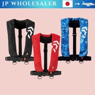 DAIWA Inflatable Life Jacket Shoulder Auto/Manual Inflation DF-2608 Red Free