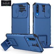 AnDyH 2022ยกระดับเคสโทรศัพท์สุดหรูสำหรับ Samsung Galaxy A50 A70 A50S A70S A30S กล้องเต็มรูปแบบสเตอริโอรองรับการป้องกันหน้าต่างเลื่อนพร้อมป้องกันตก