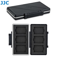 JJC XQD Memory Card Case 6 Slot XQD Card Storage Holder for Camera Nikon Z6 Z7 II Z6II Z7II Z8 Z9 D850 D500 D5