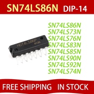 5PCS HD74LS86P SN74LS86N74LS86 SN74LS73N SN74LS76N SN74LS83N SN74LS85N SN74LS90N SN74LS92N 74LS76 74