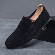 Genuine Leather Men Shoes Brand Fashion Formal Casual Mens Loafers Moccasins Soft Breathable Slip on Male Boat Shoes
