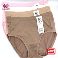 Wacoal Panty รุ่น WU4M01 กางเกงในทรงเต็มตัว ขอบเรียบ กางเกงในผู้หญิง ผู้หญิง วาโก้ เต็มตัว