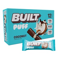 Bánh Puff Protein Bar ngàn lớp BUILT : Hộp 12 thanh đủ vị