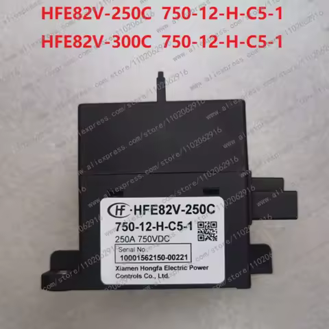 New energy vehicle contactor HFE82V-250C 750-12-H-C5-1 750V250A relay