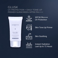 APHRODYTES GLUSK - Pelindung UV Primer Pencerah Kulit SPF50 PA++++ (Daily Tone-Up Primer Sunscreen)