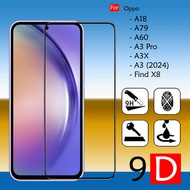 Carristo Oppo A18 A79 5G A60 A3 Pro A3X A3 2024 Find X8 9D Full Cover Crystal Clear 9H Tempered Glas