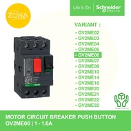 SCHNEIDER GV2ME06 1-1.6A CIRCUIT BREAKER MOTOR