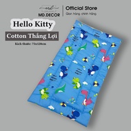 MD.DECOR Natural Cotton Baby Mattress Topper with cute patterns, size 75x120cm