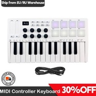 熱M-VAVE 25-Key MIDI控制器鍵盤迷你可攜式USB鍵盤鋼琴MIDI鍵盤控制器