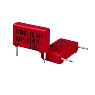 WIMA 0.047uF 473K 250Vac/400Vdc (5 Pieces) MKP10 15 Mm Spacing