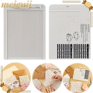 MEIGUII Paper Trimmer Scoring Board, DIY Gift Box Letter with Measuring Grid Craft Paper Cutter, Mul
