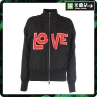Moncler Genius 2 1952 Lacaire Love Zipped Jacket for Women in Black