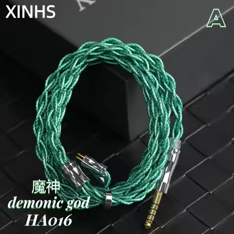 XINHS HA016 4-core HiFi upgrade cable 2.5mm 4.4mm Balanced cable 0.78mm Dual 3.5mm for Neko Perfomer