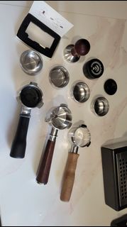 54mm MHW-3BOMBER 轟炸機 鉑富 Breville Sage 咖啡機 無底手柄 有底手柄 bottomless portafilter 壓粉器 粉鎚 tamper 粉碗 filter b