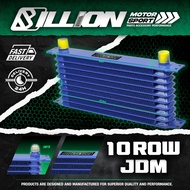 Oil Cooler Billion JDM Panel Blue AN10(10Row)