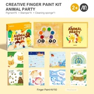 Mideer มิเดียร์ creative finger paint kit ชุดสร้างสรรค์ศิลปะด้วยนิ้วมือ MD2235-2237