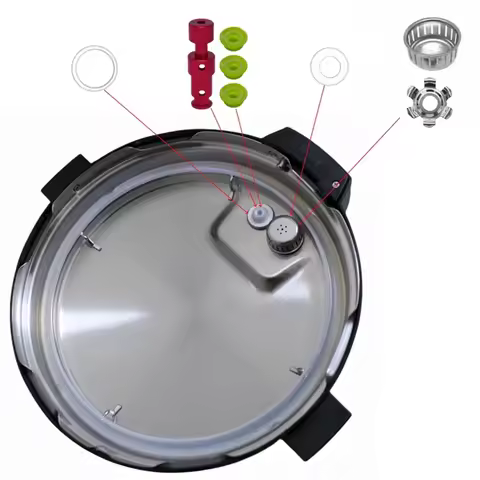 A78E-Steam Release Handle, Sealing Ring, Float Valve Replacement Parts For Instant Pot Pro/Pro Plus