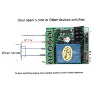 【WVH】-20X DC 12V 1CH RF Relay Receiver 433MHz Universal Wireless Remote Control Switch 433 MHz Trans