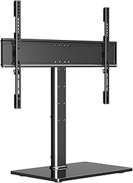 suptek TS203 Universal TV Stand for 37 to 65.70.75 Inch TVs up to 45 kg, Height Adjustable TV Stand 