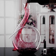 Crystal Glass High-End Light Luxury U-Shaped Red Wine Decanter Household Luxury Glass European Resta