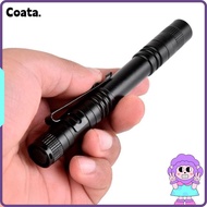 COATA Pen Shape Flashlight, Portable Mini LED Flashlight, Torch Light Waterproof LED Pen Clip Lighti