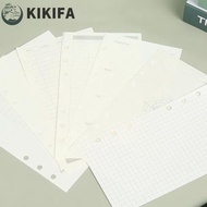 KIKIFA Loose-Leaf Notebook Refill Paper, Refill Spiral Binder 45Sheet A5 A6 A7 Inner Refill Paper, P