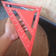 SIKU Multifunctional Angle Ruler 90 Degree Angle Ruler Triangle Ruler Pasekon Aluminum Carpenter's R