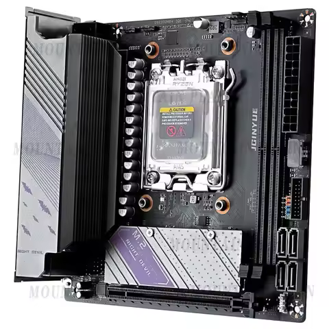 B650i/B650M Main Board DIY Desktop MATX/ITX Main Board ARGB Light DDR5 Memory Interface