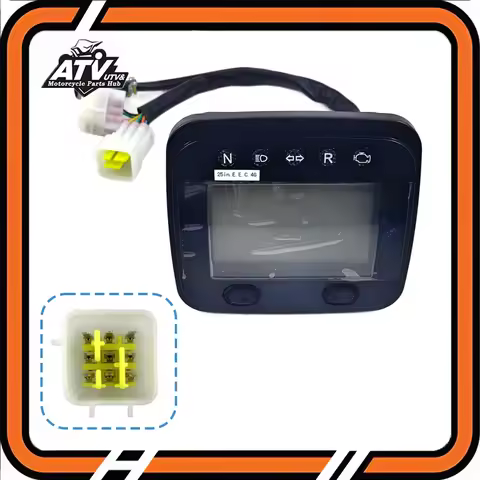 Original 450 500 LCD Speedometer Meter Assy for Linhai Bighorn 450 500 LH500 Carburetor Model ATV Qu