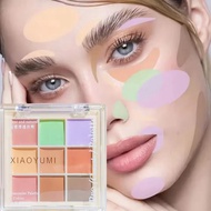9 Colors Conceal Correct Contour Color Correcting Palette Face Face Concealer 9 Eye Gloss I9u4