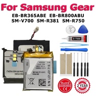 XDOU New SM-V700 SM-R750 SM-R381 EB-BR800ABU EB-BR365ABE EB-BR830ABY Battery For Samsung Galaxy Gear
