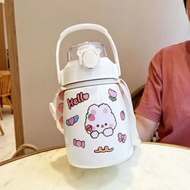 Zhejiang Children's Drinking Bottle Insulation Water Bottle With Straw 900 ml - DJ-689