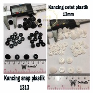 [5Gross] 13Mm Plastic Snap Buttons / 1313 Plastic Snap Buttons