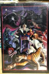 1000-118 絕版1000片日本進口拼圖 迪士尼 壞人 反派大集合 烏蘇拉 壞皇后 虎克 黑魔女 賈方