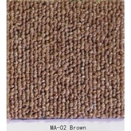 CARPET TILES - MATRIX PP BITUMEN 50x50cm 32pcs /box