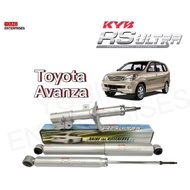 TOYOTA AVANZA KAYABA RS ULTRA HEAVY DUTY ABSORBER FRONT &amp; REAR KYB ABS FRT RR RS-ULTRA