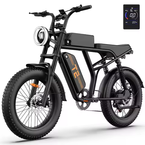 URLIFE T2 E-Bike 500W 48V15.6AH Battery 20*4 Fat Inch Tires Electric Bike Adult City Commuter Electr