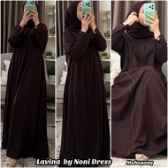Noni LAVINA Arab Daster Premium Twill Maxi Dress