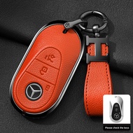Mercedes Benz A/B/C/E/S car remote Key Case GLA GLB GLC GLE GLK car key cover Keychain