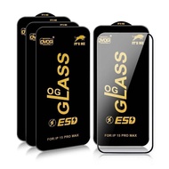 TG Tempered Glass Clear Anti Static ESD Thick Premium A16 A17 A5 A9 A31 F9 A77 A78 A58 A91 A18