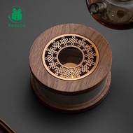 Kesoto Teapot Warmer Portable Teapot Heating Warmer Base for Hotel Kitchen Cafe