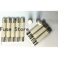10PCs new slow-glass fused tube 6*30mm 250V T7A T8A t12a t13a