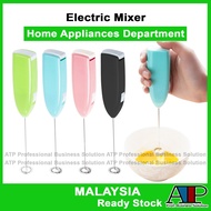 Pantry 🍳 Pencampur Elektrik Kitchen Stainless Steel Handheld Multifunctional Mini Coffee Tea Mixer E