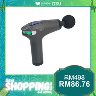 [FREE DELIVERY] ITSU iFlex Massage Gun - 4 Convertible Massage Heads