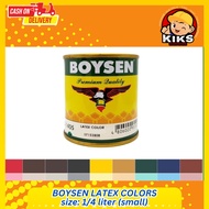 Boysen Latex Colors 1/4liters